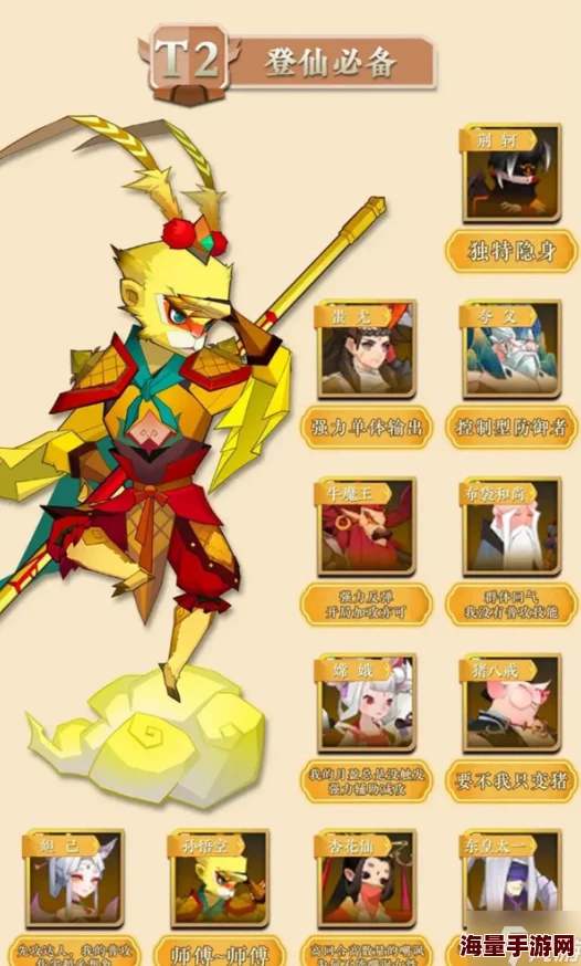 探索神仙道3：孙悟空解锁等级全揭秘，多少级能纳入麾下？