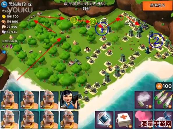 海岛奇兵12月24日恐怖博士阶段4高效通关攻略：策略布局与兵种搭配详解