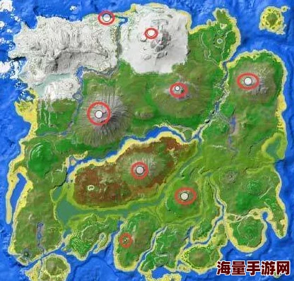 方舟生存进化全面指南：水晶分布地图及高效挖掘技巧大揭秘，轻松找到水晶矿点
