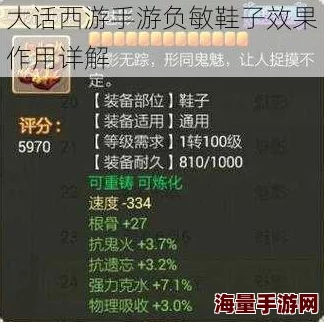 大话西游手游2024热门攻略:120级负敏鞋子详解与最新玩法解析 大话西游手游2024热门攻略:120级负敏鞋子详解与最新玩法解析